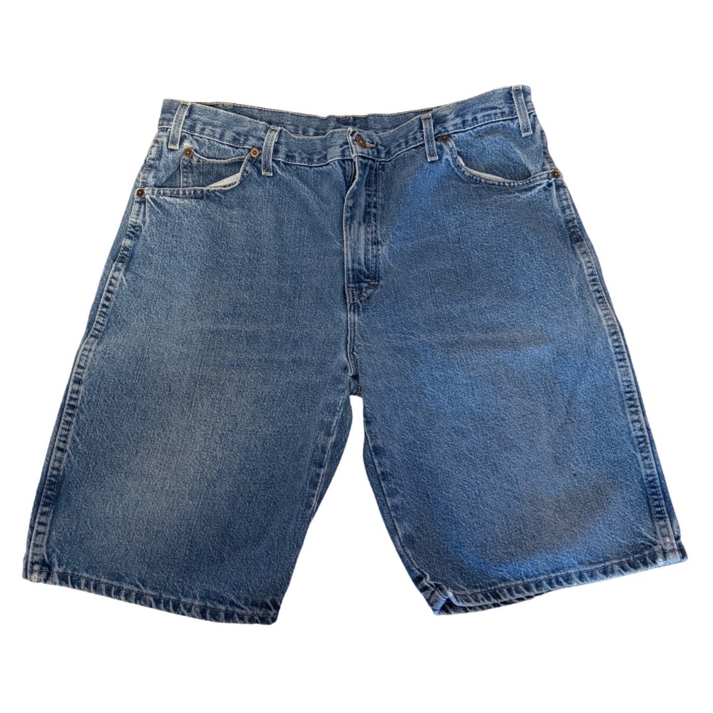 Dickies Mens Carpenter Denim Shorts Medium Wash Blue Regular Fit Size 36 W618791